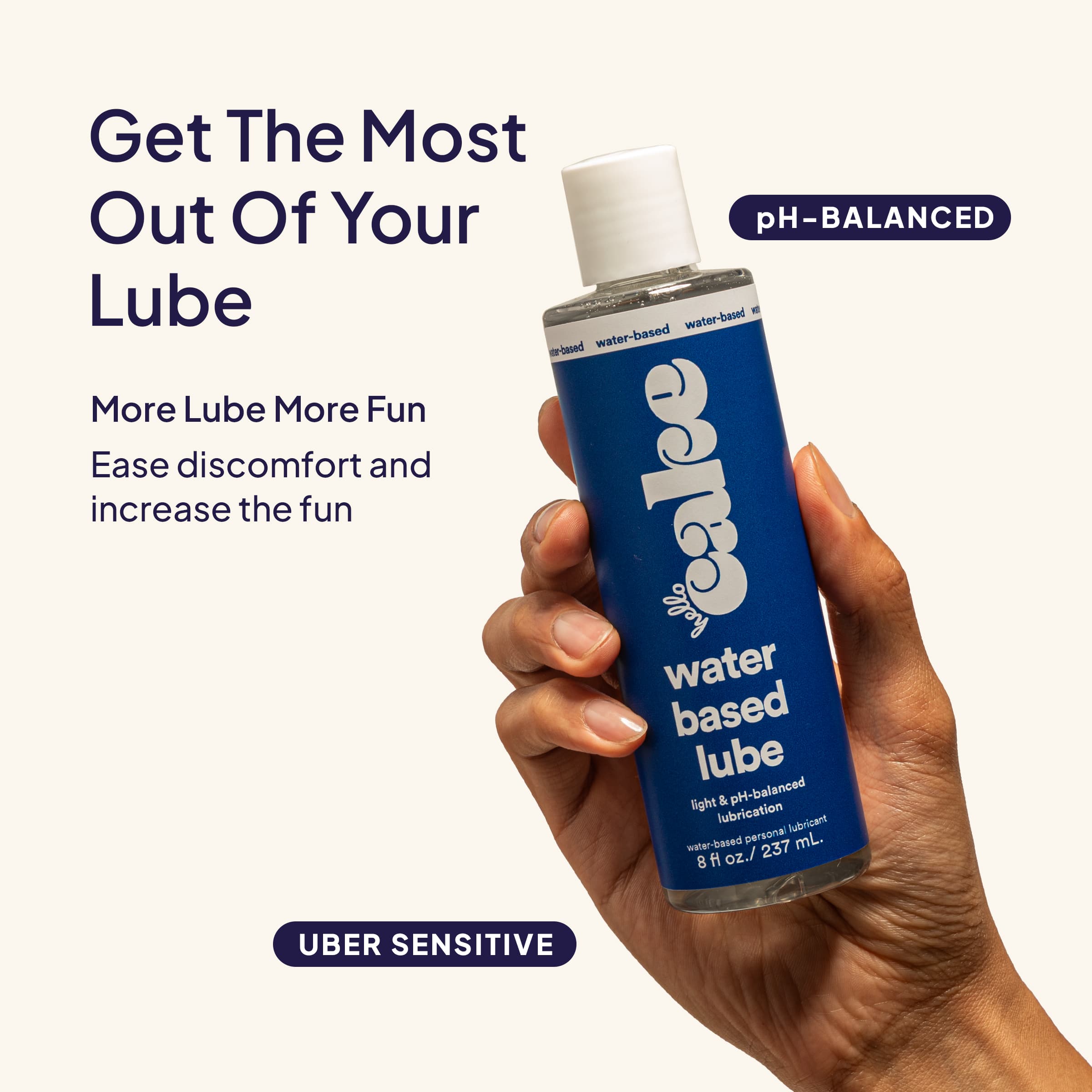 Hello Cake Water Based Lube 8oz - image 4