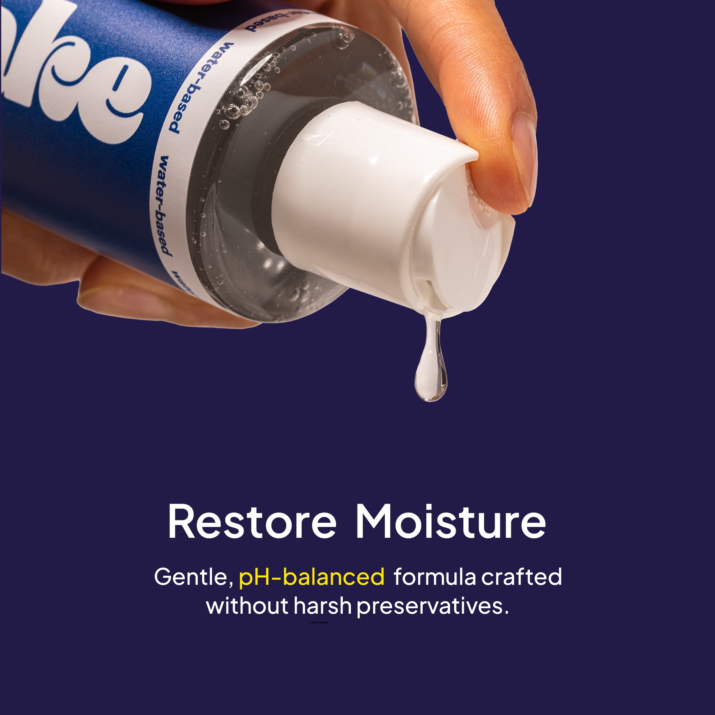 Hello Cake Water Based Lube 8oz - image 2