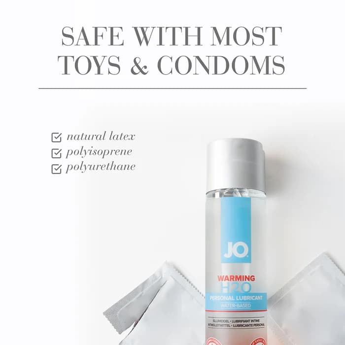 JO Warming Water-Based Lubricant 2 oz. - image 4