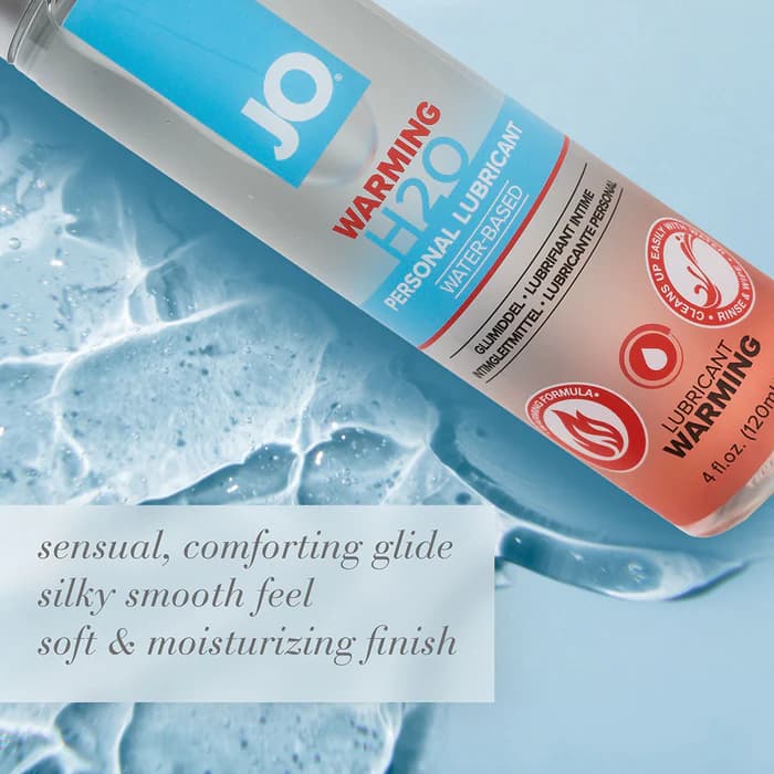 JO Warming Water-Based Lubricant 2 oz. - image 2
