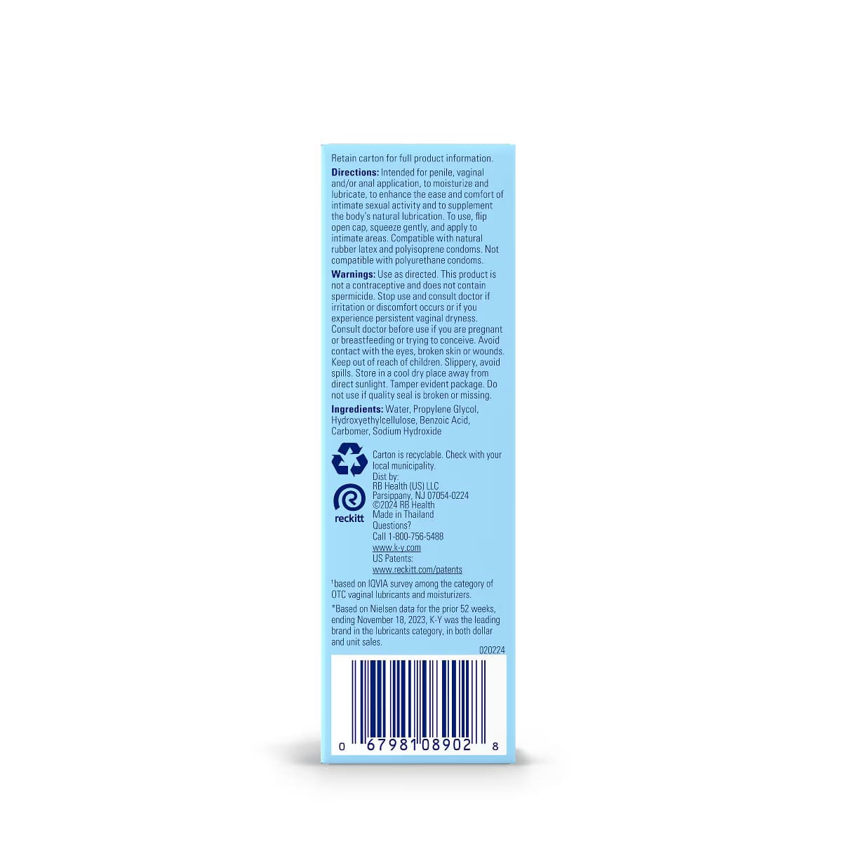 K-Y Jelly Personal Lubricant 2oz - image 3